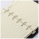 Modern Design A7 Személyes Szervező Tervező, PU Bőr Borító Napló Notebook W1U6