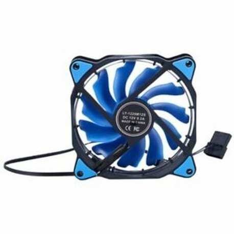 3-tűs / 4-tűs, 120 mm-es számítógépes tok CPU hűtőventilátor, LED lámpával DC F8Q3