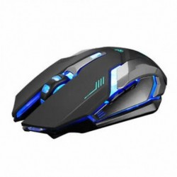 ZIYOU LANG újratölthető X7 vezeték nélküli LED háttérvilágítás USB optikai ergonómikus Gam E5D1