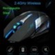 ZIYOU LANG újratölthető X7 vezeték nélküli LED háttérvilágítás USB optikai ergonómikus Gam E5D1