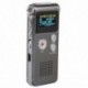 1X (LCD 4 GB-os digitális hangfelvevő, diktafon, 650Hr, MP3, újratölthető kém, Y3Z3)