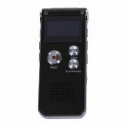 1X (újratölthető 8 GB-os 650 órás digitális audio diktafon MP3 Pl V3D6