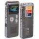 8 GB-os LCD 650Hr digitális hangrögzítő diktafon MP3 újratölthető kém CT S8D C2X8