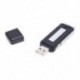 2X (Fekete Mini 4 GB-os digitális digitális hangrögzítő, diktafonos flash meghajtó D A5T2