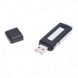 2X (Fekete Mini 4 GB-os digitális digitális hangrögzítő, diktafonos flash meghajtó D A5T2