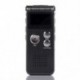 USB digitális hangrögzítő Mp3 lejátszó 650Hr diktafon W / U lemez 8 Gb Új W2 T5K8