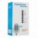 8 GB újratölthető USB LCD digitális SPY audio hangrögzítő diktafon MP3 Pl V6H4