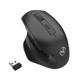 2X (Hxsj 2.4G vevő vezeték nélküli játék egér állítható 2400Dpi 6 gomb Rech L8B1
