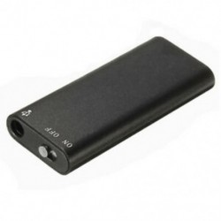 2x (150 órás USB 8 GB-os digitális SPY rejtett audio hangrögzítő diktafon MP3 Pla E4V6