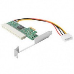 4X (PCI-Express és PCI adapterkártya PCI-E X1 / X4 / X8 / X16 bővítőhely, 4 tűs PowerD4S4