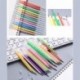 5X (100 db / csomag Új színek Gel Ink Pen) feltölti a graffiti iskolai irodai kellékeket J2N3