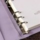 4X (A5 heti havi tervezőnapló, klasszikus laza-levél-gyűrűs kötésű notebook A5H8