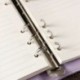 4X (A5 heti havi tervezőnapló, klasszikus laza-levél-gyűrűs kötésű notebook A5H8