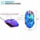 8X (Dazzle Colour Diamond Edition Gaming egér vezetékes egérlejátszó optikai Com C4H1