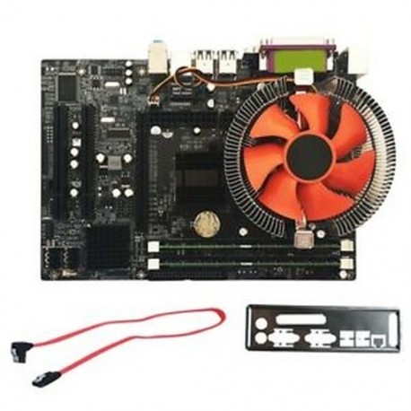 G41 asztali alaplap Intel CPU szetthez, négymagos 2.66G CPU E5430   I7Z5