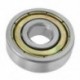 1X (6200ZZ 2 fémpajzsok, mélyhornyú golyóscsapágy, 10 mm x 30 mm x 9 mm, B8X2)