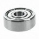 2X (4 * 13 * 5 mm-es tömítésű mélyhornyú fém golyóscsapágyak 624Z, ezüst E7Q8) M4W2