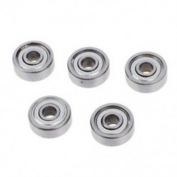 4 x 13 x 5 mm árnyékolt Micro Mini kis gördülőcsapágyak 624Z 5 db T9R1