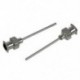 Rozsdamentes acélból készült Luer Lock adagolótű, 18 méretű, 0.57 mm ID x 1.18 V5I9