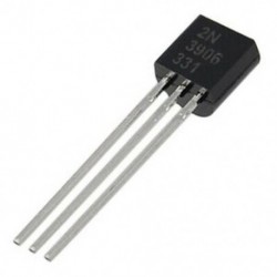 2N3906 3 terminál általános célú PNP tranzisztorok, 20 db P8L3