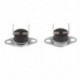 2 x 2db KSD301 Termosztát kapcsoló 10A 250V - 95 Celsius fokon kapcsol - N5C1