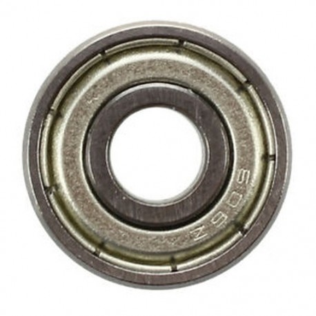 606Z 6 x 17 x 6 mm-es fém miniatűr mélyhornyú golyóscsapágyak, 5 db F2V7