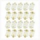 20 darabos fehér ház CR2032 SMD cell gombos elemtartó-foglalat H9D2 tok