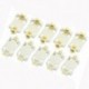 20 darabos fehér ház CR2032 SMD cell gombos elemtartó-foglalat H9D2 tok