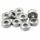 1X (10 db 17 mm x 6 mm x 6 mm egysoros árnyékolt mélyhornyú golyóscsapágy 606 N6A6