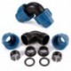 1X (25 mm-es csatlakozás ELBOW / ELBOW 90 fokos csatlakozás a tömörítés, TUBUL M0D2