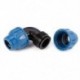 1X (25 mm-es csatlakozás ELBOW / ELBOW 90 fokos csatlakozás a tömörítés, TUBUL M0D2