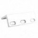 2X (sokoldalú háromszoros univerzális L tartókeret 20 mm-es V-nyílású lineáris Opennbui-hoz