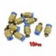2X (10 db 5 mm-es belső menetes 4 mm-es nyomás a közös pneumatikus csatlakozóban Quick F J8N4