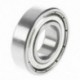 6002Z 15 x 32 x 9 mm árnyékolt fém golyóscsapágyak, 5 db, ezüst W9X9
