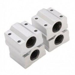 SCS8UU Lineáris mozgású golyóscsapágy CNC csúszó persely 34,5 mm hosszú, 4 db N4H4