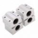 SCS8UU Lineáris mozgású golyóscsapágy CNC csúszó persely 34,5 mm hosszú, 4 db Q7U7