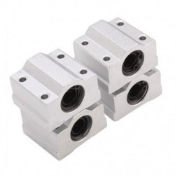 SCS8UU Lineáris mozgású golyóscsapágy CNC csúszó persely 34,5 mm hosszú, 4 db Q7U7