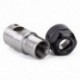 7db acél ER11 rugófoglalat 1/2/3/4/5/6 / 7mm 5mm-es ER11A K4F8 hosszabbító rudazattal