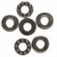 20x (2 db 10 x 24 x 9 mm 51100) Egyirányú nyomógörgős csapágyak A0H5