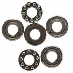 20x (2 db 10 x 24 x 9 mm 51100) Egyirányú nyomógörgős csapágyak A0H5