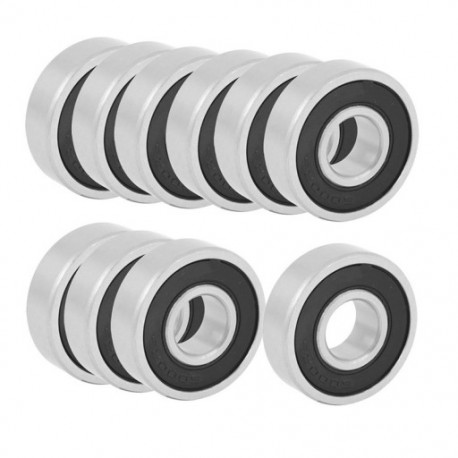 5X (10 db 6000RS árnyékolt mély horonyú radiális golyóscsapágyak 10mmx26mmx8mm E2J7)