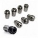 5X (7db acél ER11 rugófoglalat 1/2/3/4/5/6 / 7mm, 5 mm-es ER11A hosszabbítóval R Z5K4