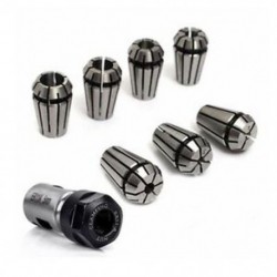 5X (7db acél ER11 rugófoglalat 1/2/3/4/5/6 / 7mm, 5 mm-es ER11A hosszabbítóval R Z5K4
