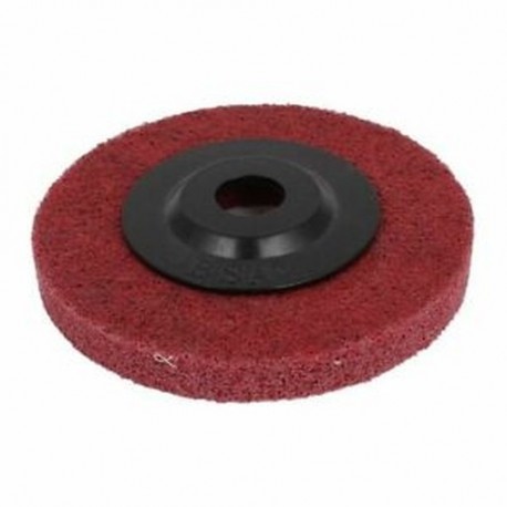 100mmx16mmx12mm piros nylon polírozókerék sarokcsiszolóhoz, piros, fekete D4O2