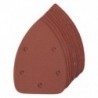 Horgos és hurkos csiszolólapok 140mm 10 darabos 4 x 60, 2 x 80, 120, 240G J4D8