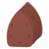 1X (Horgos és hurkos csiszolólapok 140mm 10 darabos 4 x 60, 2 x 80, 120, 240G Q4P2