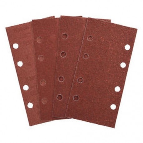 120 Grit (közepes) csiszolólap 1/3 csiszoló 93mm x 190 mm kampó és hurok 10 Pa I4Q2