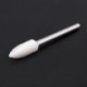 13 db / tétel Különböző alakú, 3 mm-es szárú gyapjú csiszolófej Fehér Jade Metal Mir X3U3