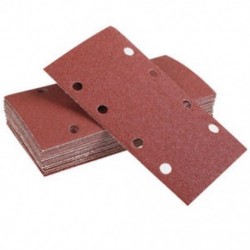 25 db csiszolópad, csiszolópapír horog és hurokhurok 93x185mm lyukasztott S6L4