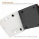 25 db csiszolópad, csiszolópapír horog és hurokhomlokzat 93x185mm lyukasztott H6Y6